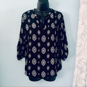 Pink Republic Floral Print Blouse. Size XS